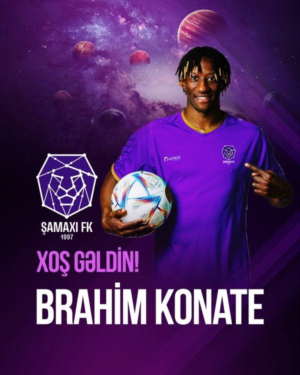 Brahim Konate “Şamaxı”da