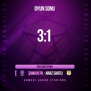 Komandamız yoxlama oyunu keçirib