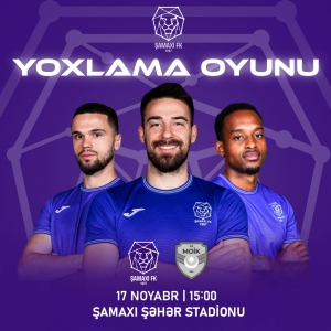 Komandamız MOİK-lə qarşılaşacaq